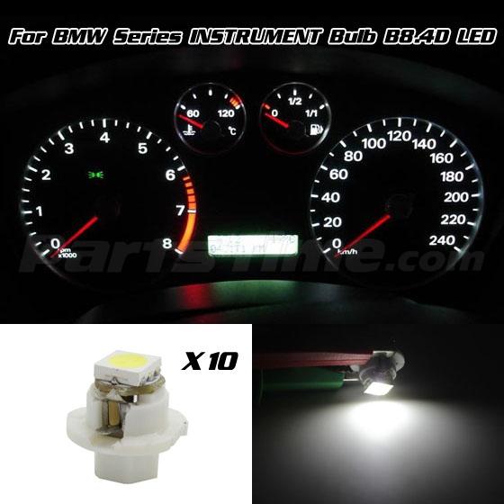 10pcs White LED Instrument Cluster Dash Light Bulb For 0506 CHEVROLET