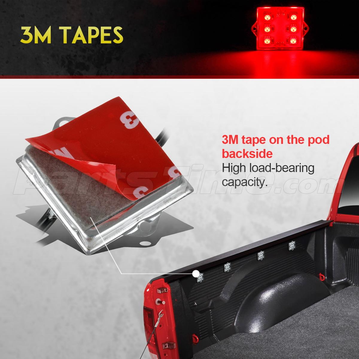 clear chubby clips bed strip kit