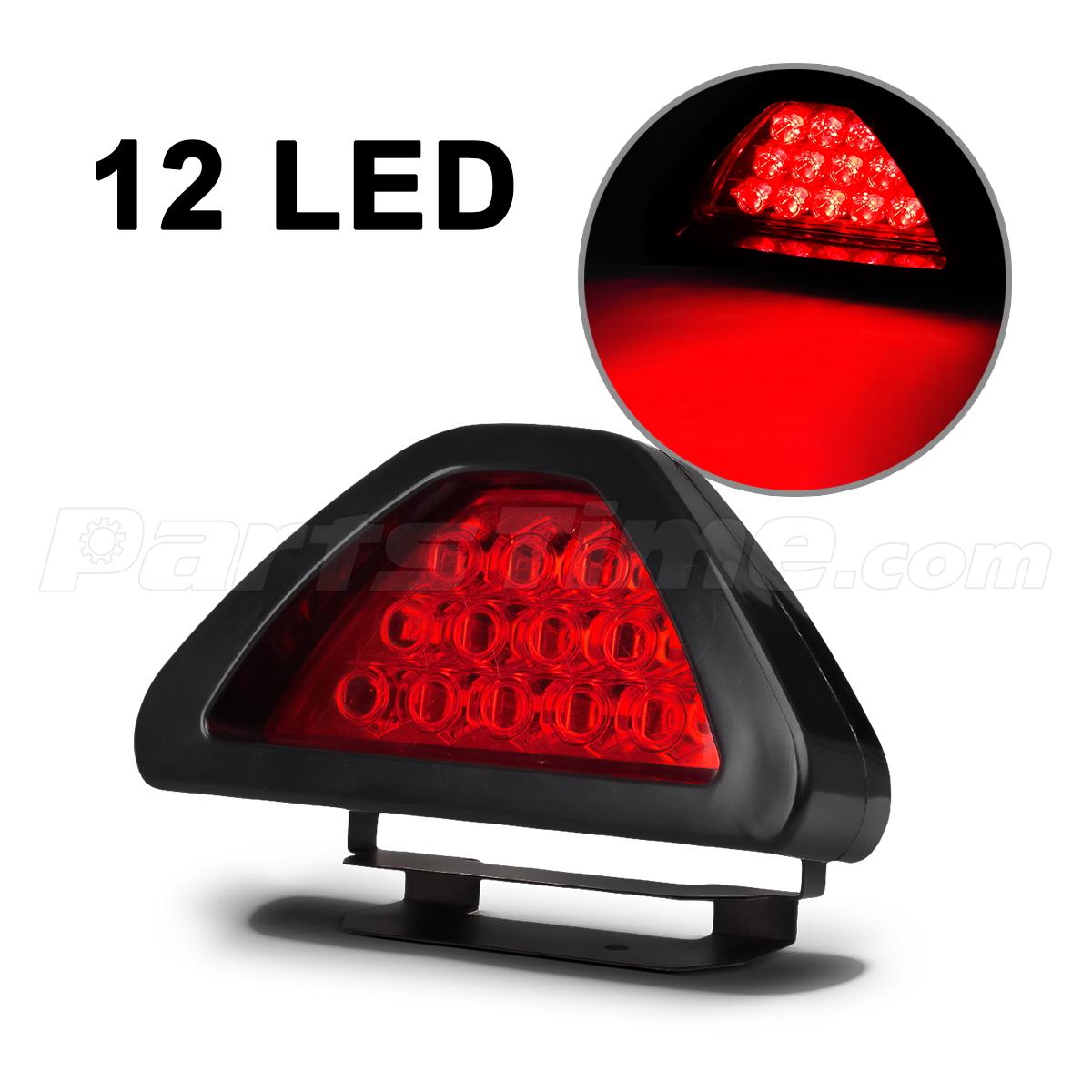 Utility Bright 12LED Red 3rd Addon Strobe Rear Tail Stop Brake Light