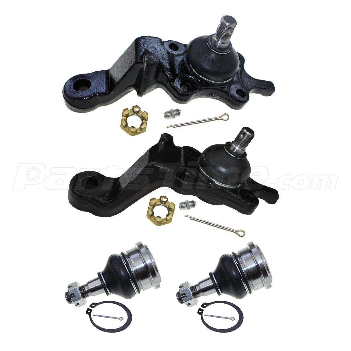 4 Upper Lower Ball Joint for 9804 Toyota RWD 3.4L 6Cyl V (3378